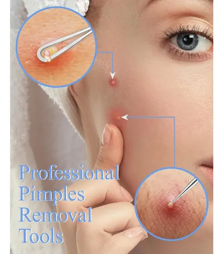 Conjunto De Pinzas Para Cejas Morgles 10 En 1 Cuidado Facial