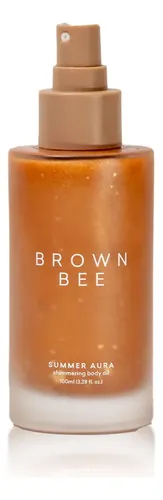 Aceite Corporal Iluminador Con Perlas Brown Bee 100ml