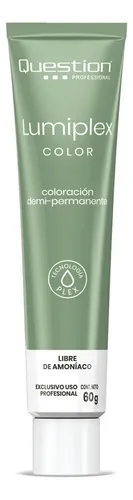 Question Tintura Lumiplex 60 Gr Demi Permanente Tec Plex S/a