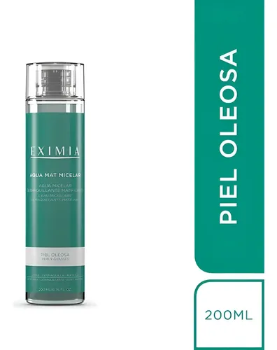 Eximia Aqua Mat Agua Micelar Desmaquillante Pieles Grasas