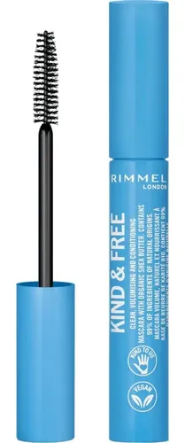 Máscara De Pestañas Rimmel Kind & Free Color 001 Black