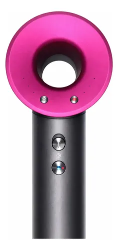 Secador De Pelo Tipo Dyson Frio Calor Gris Con Fucsia
