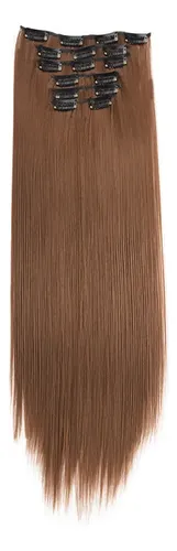 * Peluca De Extensiones Con Clip Largo De Pelo De Moda, .