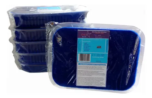 5kg Bandeja Cera Azul Elástica Starblue Profesional