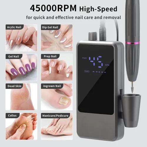 Lima Uñas Bm609 Recargable Eléctrica Quitar Uñas