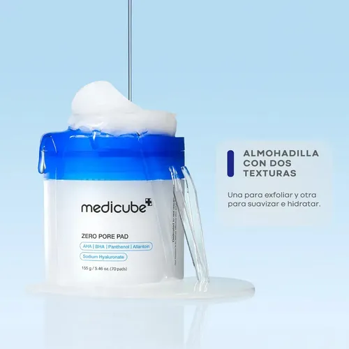 Medicube Zero Pore Pads 2.0 Exfoliantes Coreanos 70un Corean Mixta Día/noche
