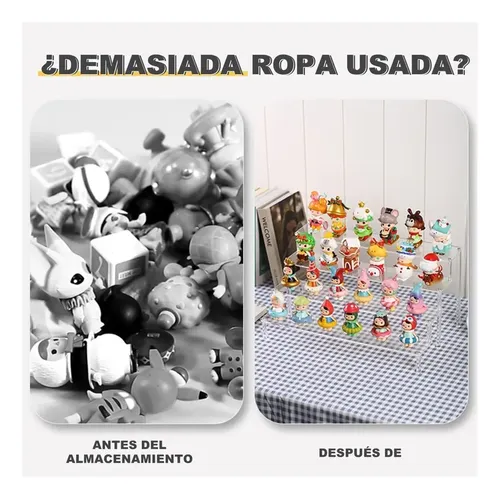 De 4 Niveles Organizador De Maquillaje Acrilico Exibidor .