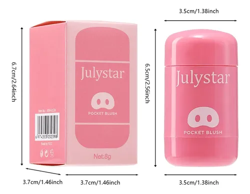Julystar Barra Rubor Mate Larga Duración Iluminador