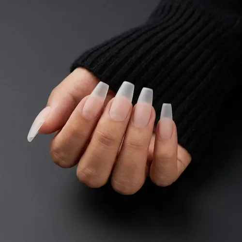 Tips Soft Gel Coffin Mate 504 Unidades 12 Tamaños