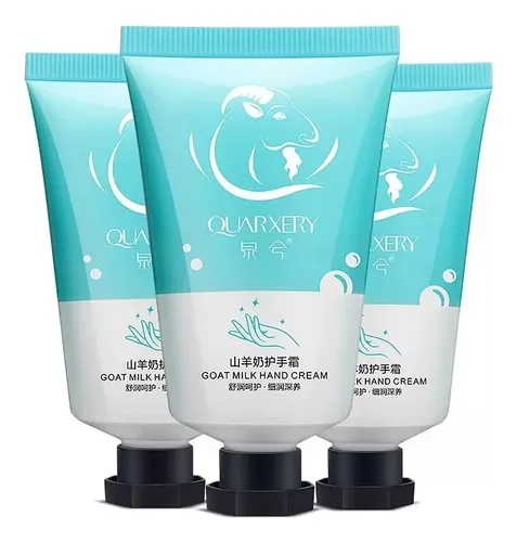 Crema Hidratante Manos Leche De Cabra Blanqueadora Premium