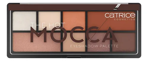 Paleta de sombras de ojos Catrice The Hot Mocca, color marrón