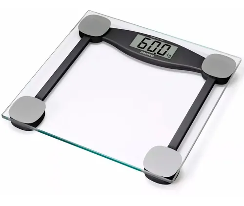 Balanza De Baño Digital 150kg Daewoo Vidrio Templado Bs8650