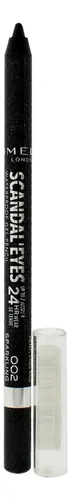 Delineador Resistente Al Agua Scandaleyes Sparkling Black 1