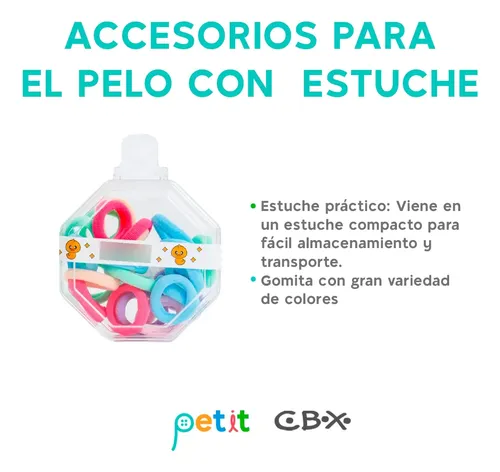 Accesorios Gomitas Para El Pelo Cbx A-14 X 1 Estuche