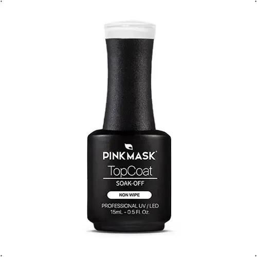 Pink Mask Top Coat Crystal 007 Tesmalte Semipermanente X15ml