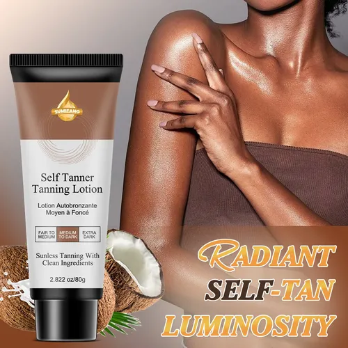 Loción Autobronceadora Natural, Suave Y Limpia