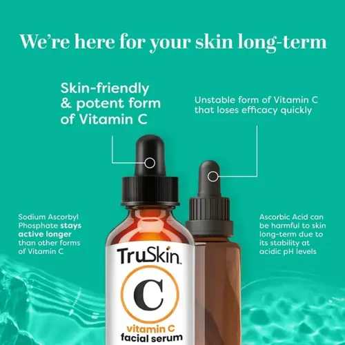 Sérum Facial Con Vitamina C Y Ácido Hialurónico Truskin 30 M