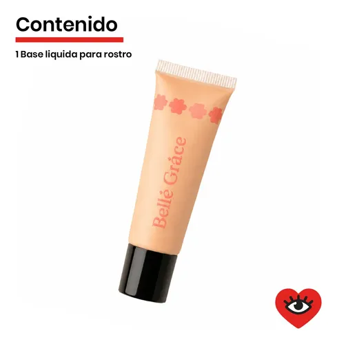 Base Liquida Facial Maquillaje Liquid Foundation Veoquiero