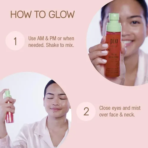Fijador De Maquillaje Con Agua De Rosa Pixi 80ml