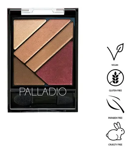 Paleta De Sombras Silk Fx X2.6g Palladio Color De La Sombra Mirage