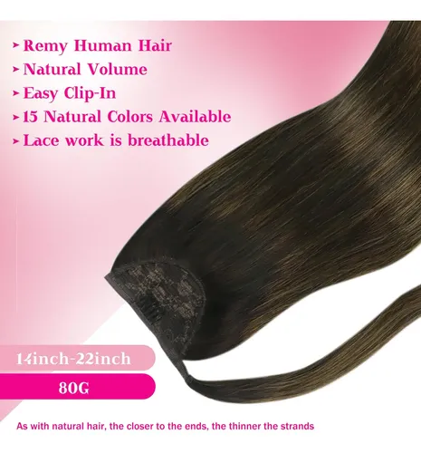 Extensiones De Cabello En Forma De Cola De Caballo Ve Sunny