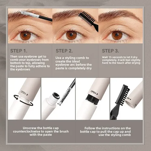 Gel Para Cejas Derol Strong Hold