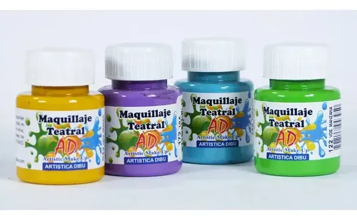 Set De Maquillaje Artistica Dibu Maquillaje Para Cara, Cuerpo – 15 Unidades