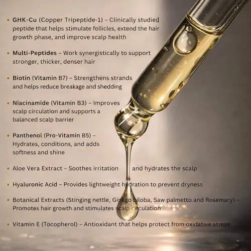 Serum Capilar Multi-péptidos Ghk-cu 60 Ml Blossom-lab