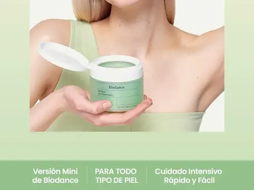 Pads De Tónico En Gel Facial Biodance Original X60unidad