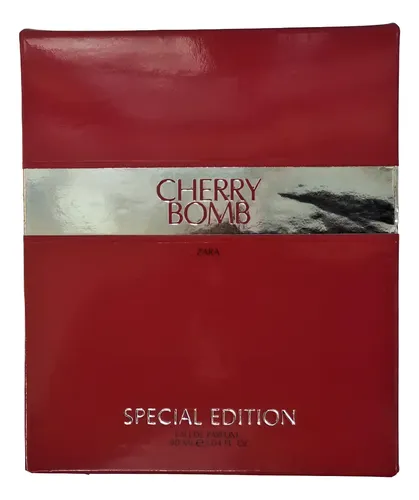 Eau De Parfum Zara Cherry Bomb 90ml Notas Cereza Mandarina Mujer