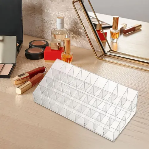 Nuevo Organizador De Lápiz Labial Transparente, Estuche De