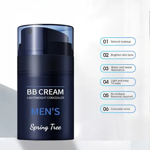 Crema Bb Para Iluminar E Hidratar El Rostro De Los Hombres