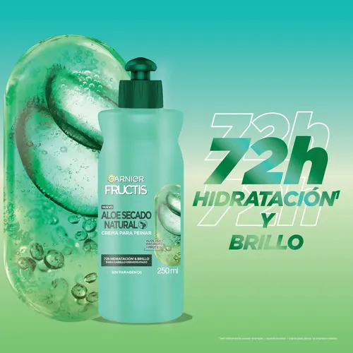 Crema Para Peinar Fructis Aloe Hidra Clean 250 Ml