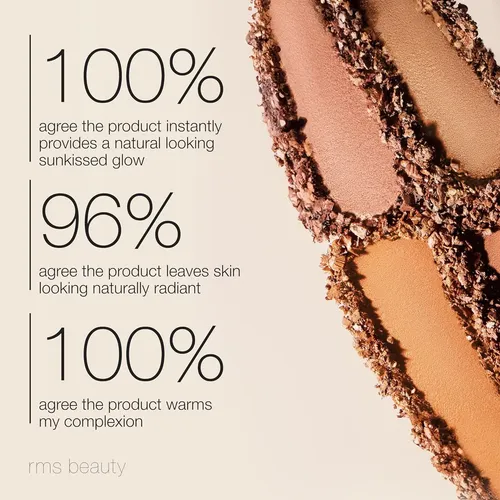 Polvo Bronceador Iluminador Rms Beauty, Tono Bikini Playa