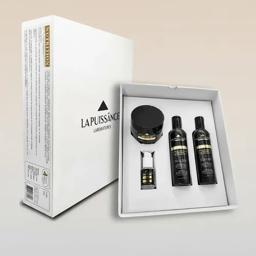 Kit La Puissance Nutrition Box Shampoo Acond. Máscara Serum