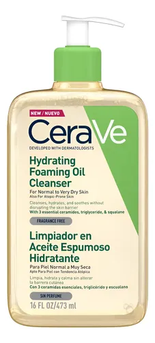 Aceite Limpiador Espumoso Cerave X 473 Ml