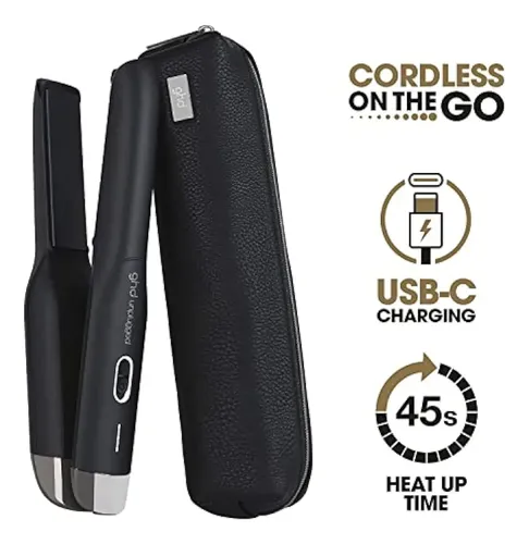 Plancha De Pelo Ghd Unplugged Styler 1, Inalámbrica Negro