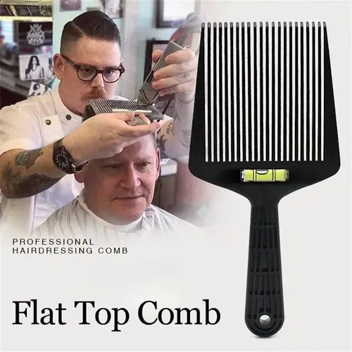 Peine Plano Con Nivel Para Cortar Cabello Corto