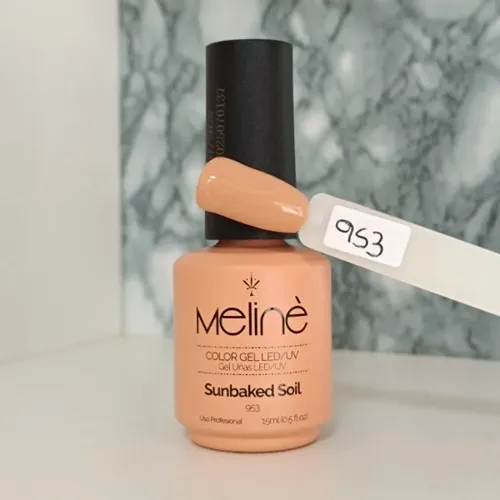 Meline Esmalte Semipermente N°953 Sunbaked Soil 15ml