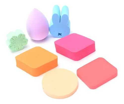Set Esponjas Para Maquillaje Base Y Polvo X7u Skora 38915