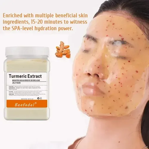 Mascarilla Facial De Colágeno Gelatinosa Hidratante Y Reafir