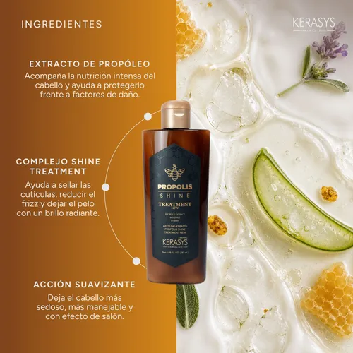 Kerasys Propolis Tratamiento Brillo Coreano 180 Ml