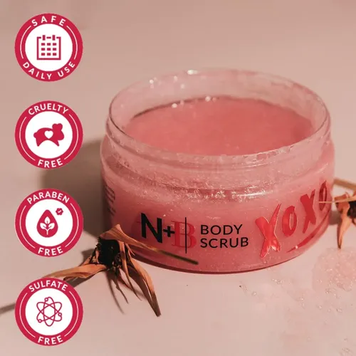 Exfoliante Corporal Nicole + Brizee Sugar Con Granada 280 Ml