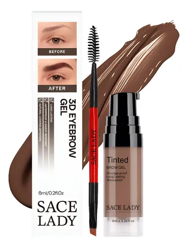 }set De Gel De Cejas Impermeable 3d Bw Space Lady Para.
