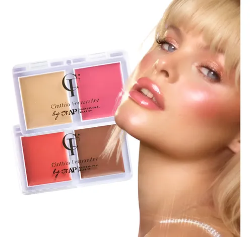 Paletas Dúo Cream Set Rubor Iluminador Bronzer By Cinthia Ap