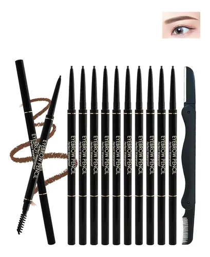Set De Lápices De Cejas Waterproof Marca Desconocida 12