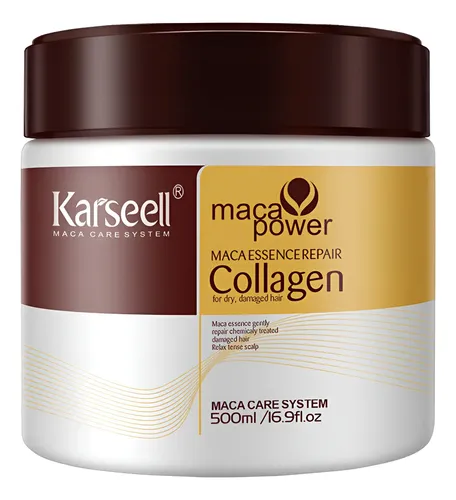 Máscara Capilar Con Colágeno Karseell Essence 500ml Original
