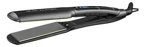 Alisador De Pelo Gama Dual Plates 3 Botones Led Ceramica 3c