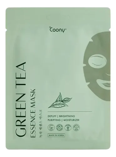 Mascara Facial Coreana Coony Green Tea Humecta Antioxidante