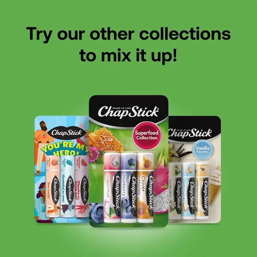 Chapstick Pack X 3 Saborizados Balsamos Labiales